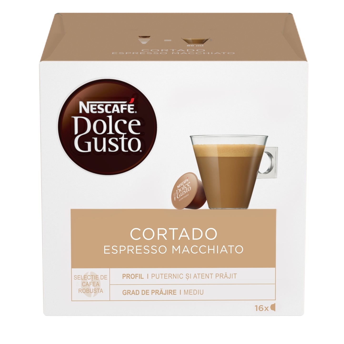 Nescafé Dolce Gusto Cortado Espresso Macchiato 100,8gr
