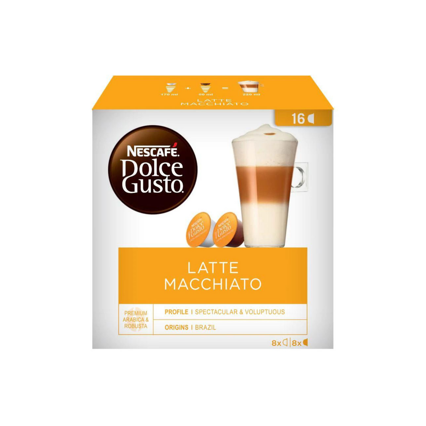 Nescafé Dolce Gusto Latte Macchiato 180gr – Shop Nestlé Paraguay